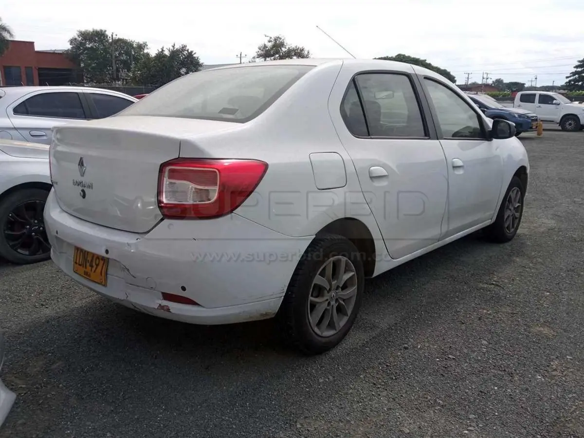 RENAULT LOGAN [2] PRIVILEGE / INTENS 16V 2AB MT 1599 CC MOD. 2019, PLACA: IDN497 Ubic.: YUMBO VALLE, VALLE DEL CAUCA — imagen 4 de 8