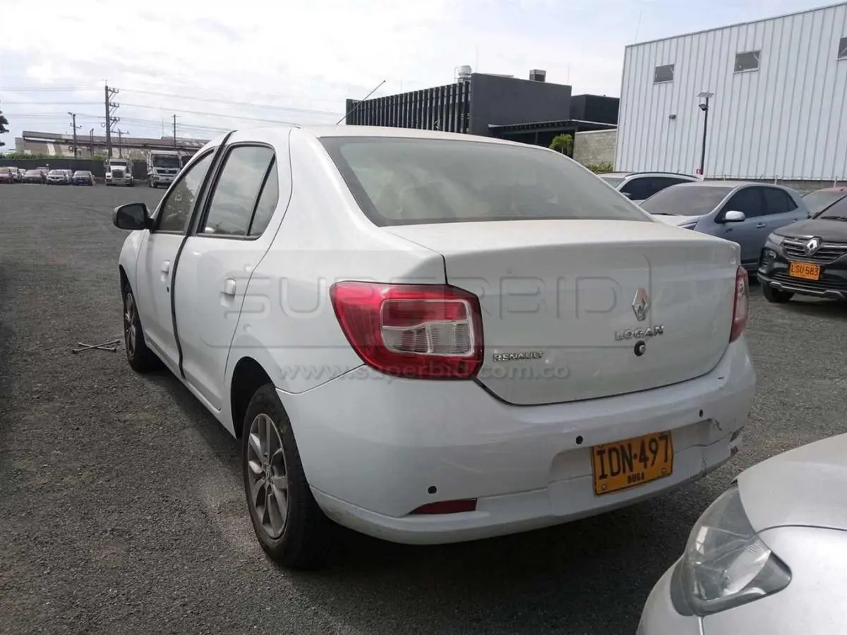 RENAULT LOGAN [2] PRIVILEGE / INTENS 16V 2AB MT 1599 CC MOD. 2019, PLACA: IDN497 Ubic.: YUMBO VALLE, VALLE DEL CAUCA — imagen 5 de 8
