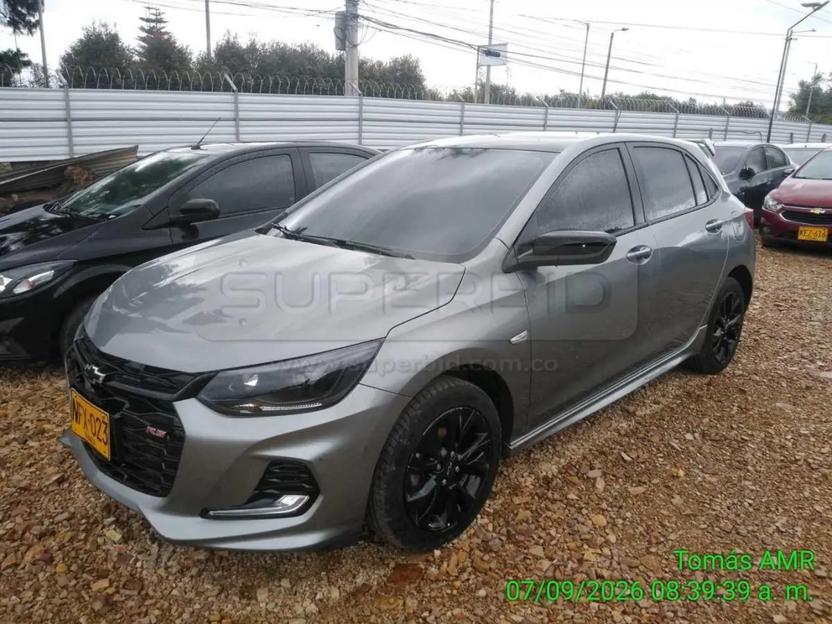 CHEVROLET ONIX RS 5P T 6AB ABS MT 1000 CC MOD. 2024, PLACA: NFX023 Ubic.: TOCANCIPA, CUNDINAMARCA