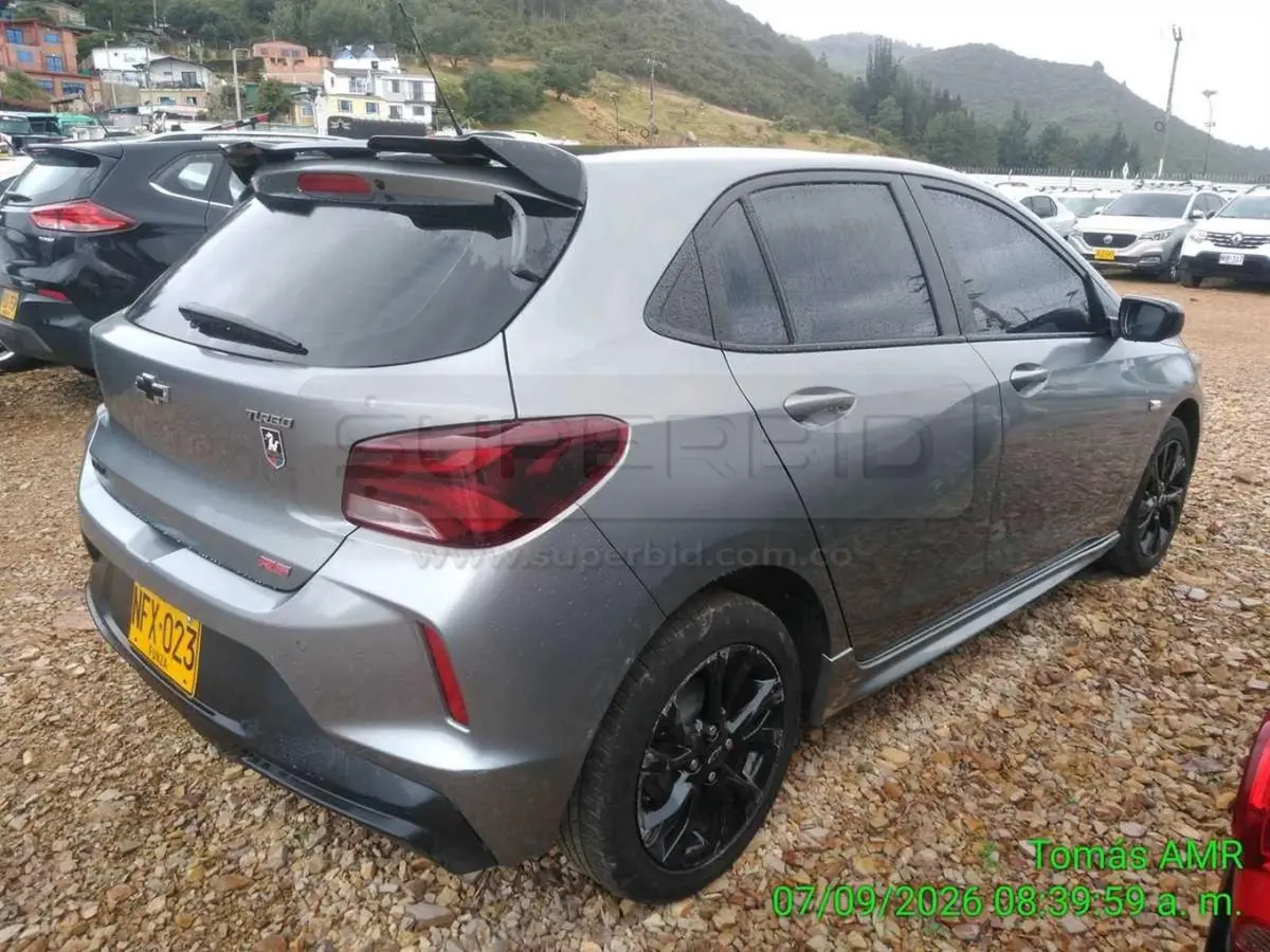 CHEVROLET ONIX RS 5P T 6AB ABS MT 1000 CC MOD. 2024, PLACA: NFX023 Ubic.: TOCANCIPA, CUNDINAMARCA — imagen 2 de 8
