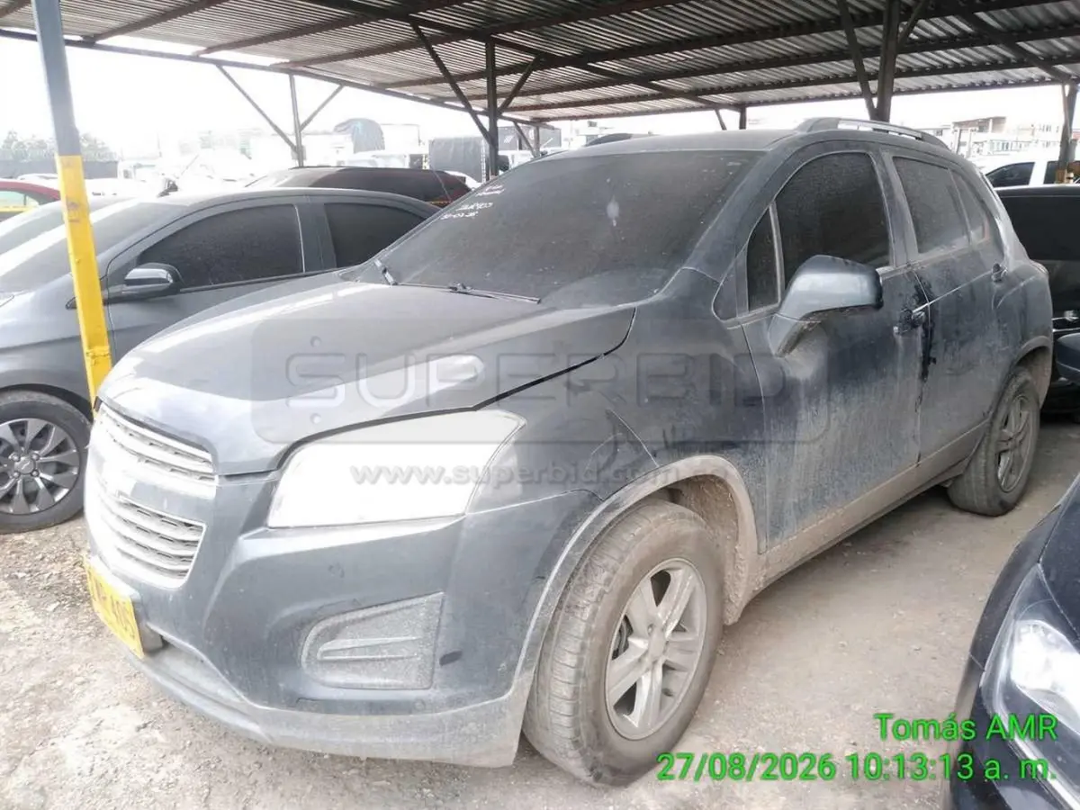CHEVROLET TRACKER LS MT 1800 CC MOD. 2016, PLACA: IWR405 Ubic.: MOSQUERA, CUNDINAMARCA