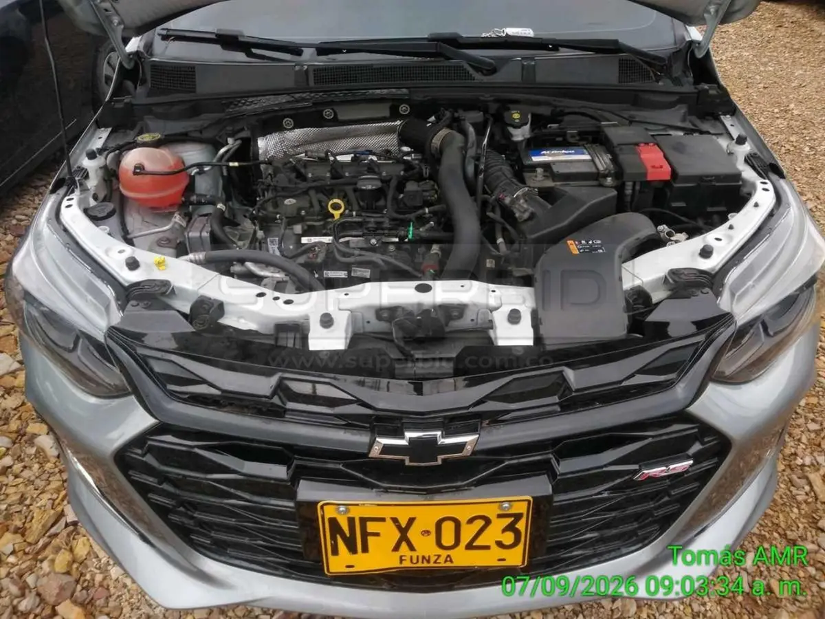 CHEVROLET ONIX RS 5P T 6AB ABS MT 1000 CC MOD. 2024, PLACA: NFX023 Ubic.: TOCANCIPA, CUNDINAMARCA — imagen 5 de 8