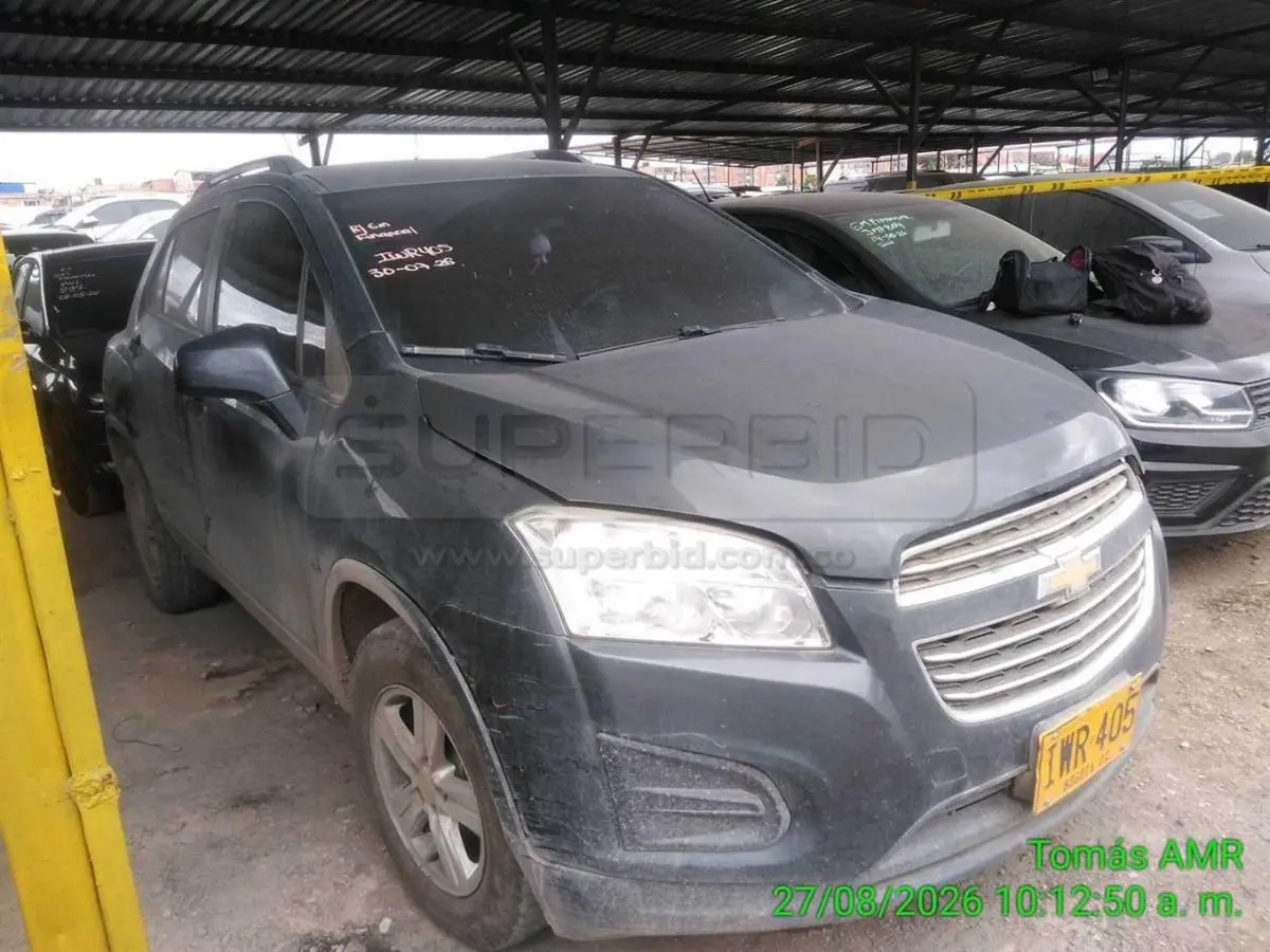 CHEVROLET TRACKER LS MT 1800 CC MOD. 2016, PLACA: IWR405 Ubic.: MOSQUERA, CUNDINAMARCA — imagen 4 de 8
