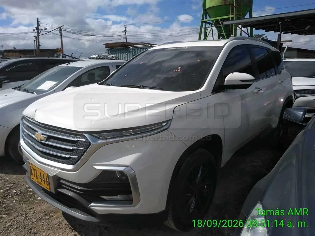 CHEVROLET NEW CAPTIVA PREMIER T 4ABS EBS TP 1451 CC MOD. 2022, PLACA: KYX446 Ubic.: MOSQUERA, CUNDINAMARCA
