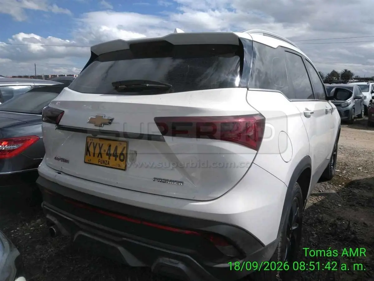 CHEVROLET NEW CAPTIVA PREMIER T 4ABS EBS TP 1451 CC MOD. 2022, PLACA: KYX446 Ubic.: MOSQUERA, CUNDINAMARCA — imagen 2 de 8