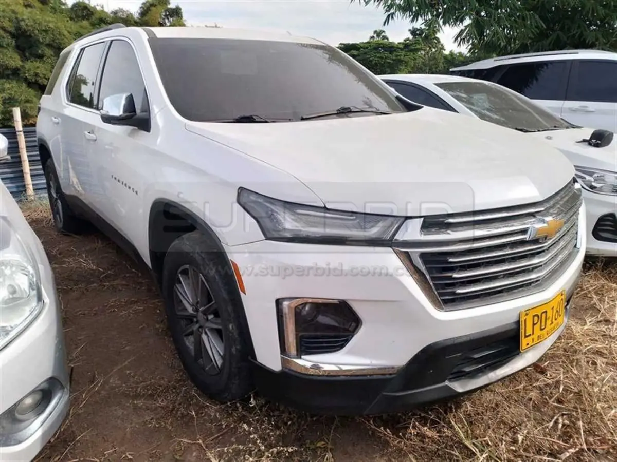CHEVROLET TRAVERSE [2] LT 4X4 TP 3564 CC MOD. 2022, PLACA: LPO160 Ubic.: PEREIRA, RISARALDA