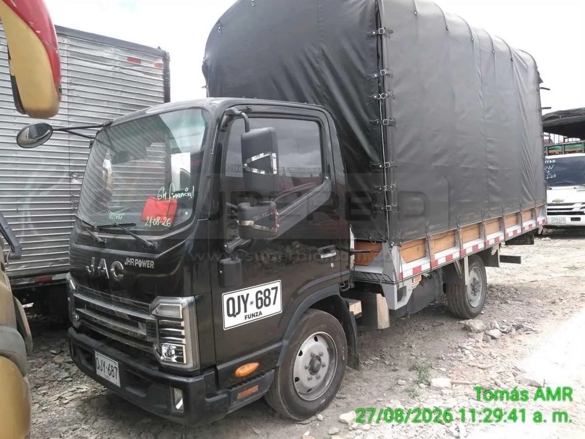 JAC HFC1036KN JHR LARGO TD 4X2 EURO VI MT 2183 CC MOD. 2026, PLACA: QJY687 Ubic.: MOSQUERA, CUNDINAMARCA