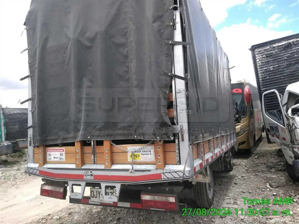 JAC HFC1036KN JHR LARGO TD 4X2 EURO VI MT 2183 CC MOD. 2026, PLACA: QJY687 Ubic.: MOSQUERA, CUNDINAMARCA — imagen 3 de 7