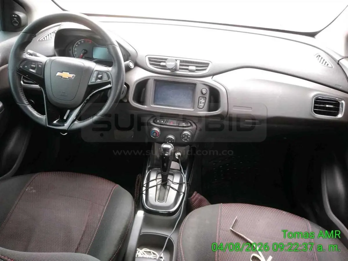 CHEVROLET ONIX LTZ 5P 2AB ABS TP 1389 CC MOD. 2019, PLACA: KEZ616 Ubic.: TOCANCIPA, CUNDINAMARCA — imagen 6 de 8