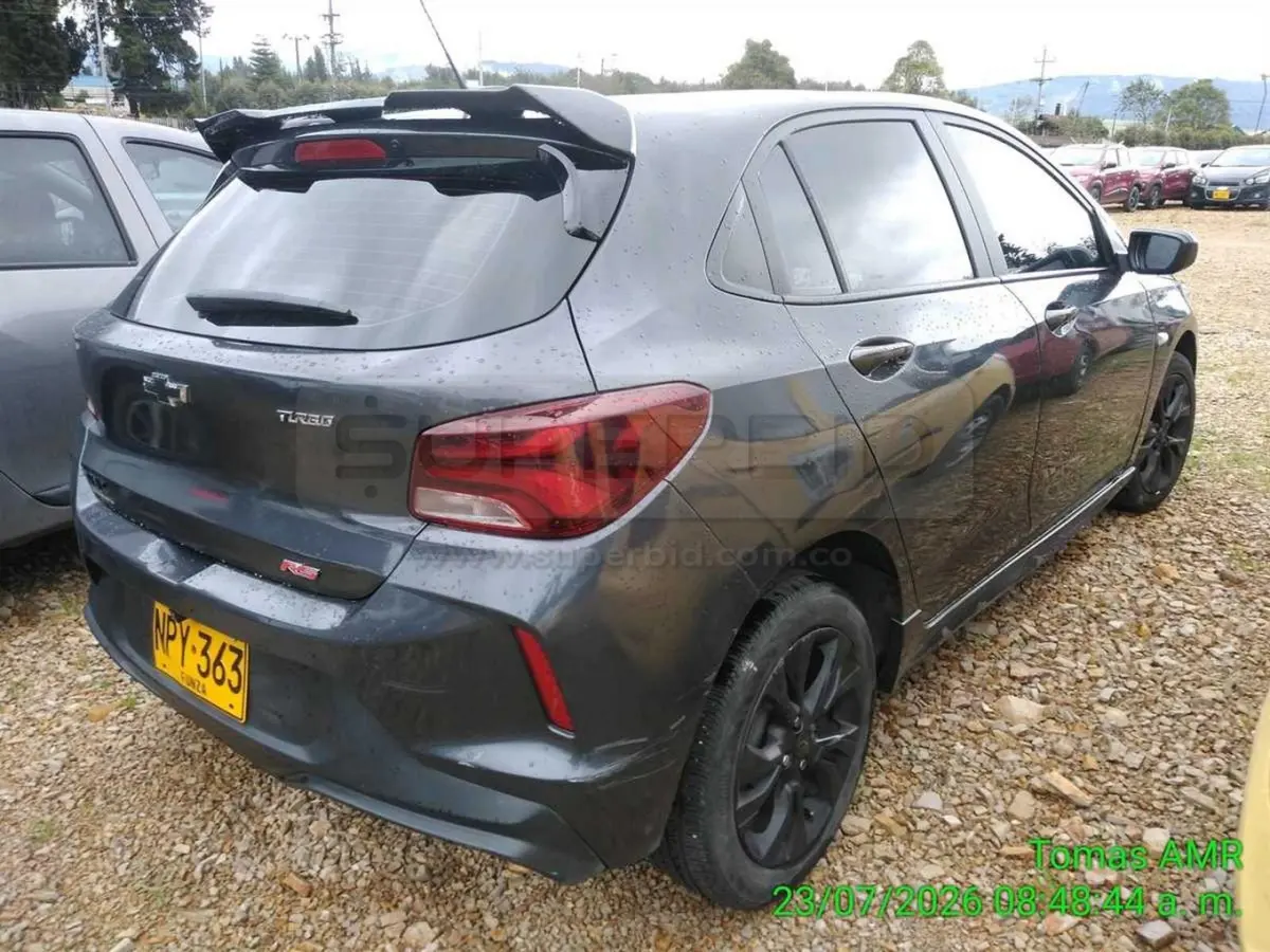 CHEVROLET ONIX RS 5P T 6AB ABS MT 1000 CC MOD. 2025, PLACA: NPY363 Ubic.: TOCANCIPA, CUNDINAMARCA — imagen 2 de 7