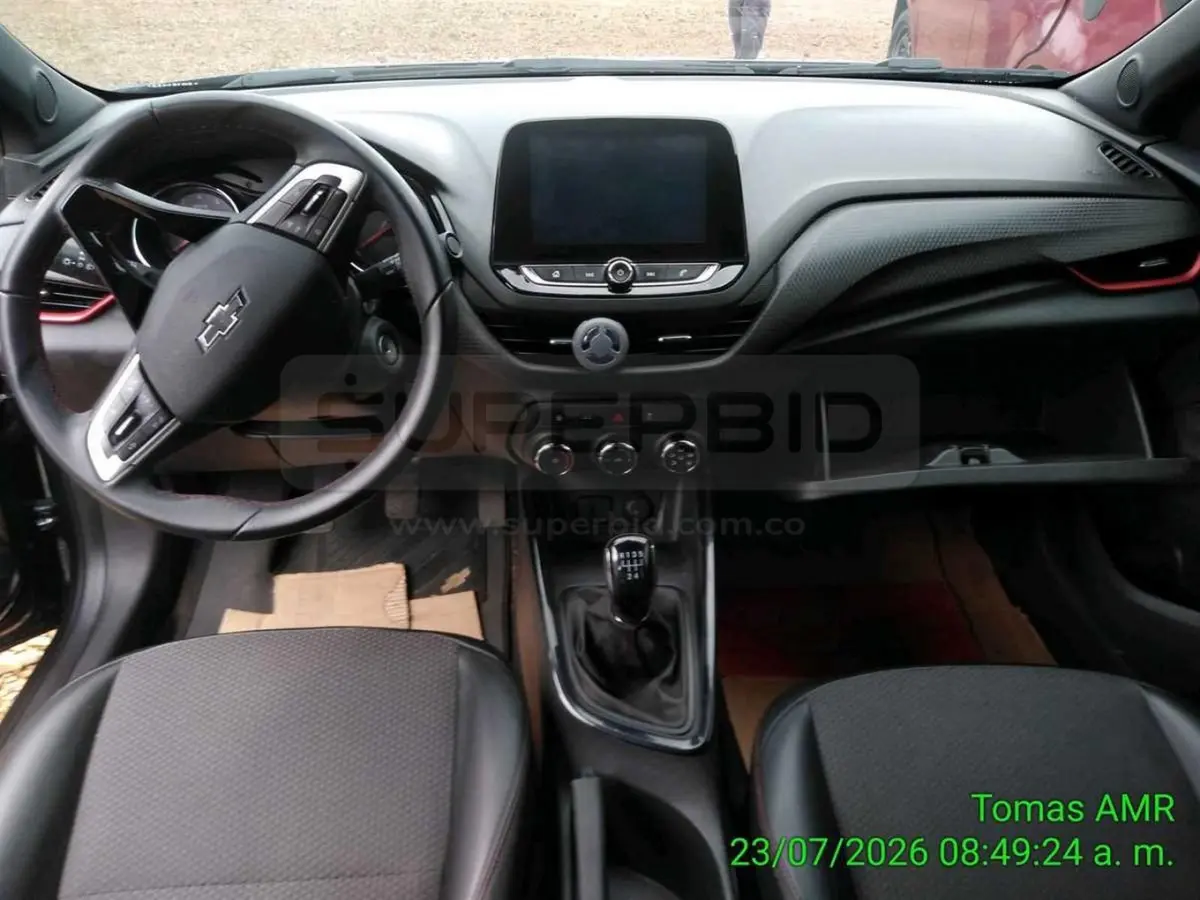 CHEVROLET ONIX RS 5P T 6AB ABS MT 1000 CC MOD. 2025, PLACA: NPY363 Ubic.: TOCANCIPA, CUNDINAMARCA — imagen 6 de 7