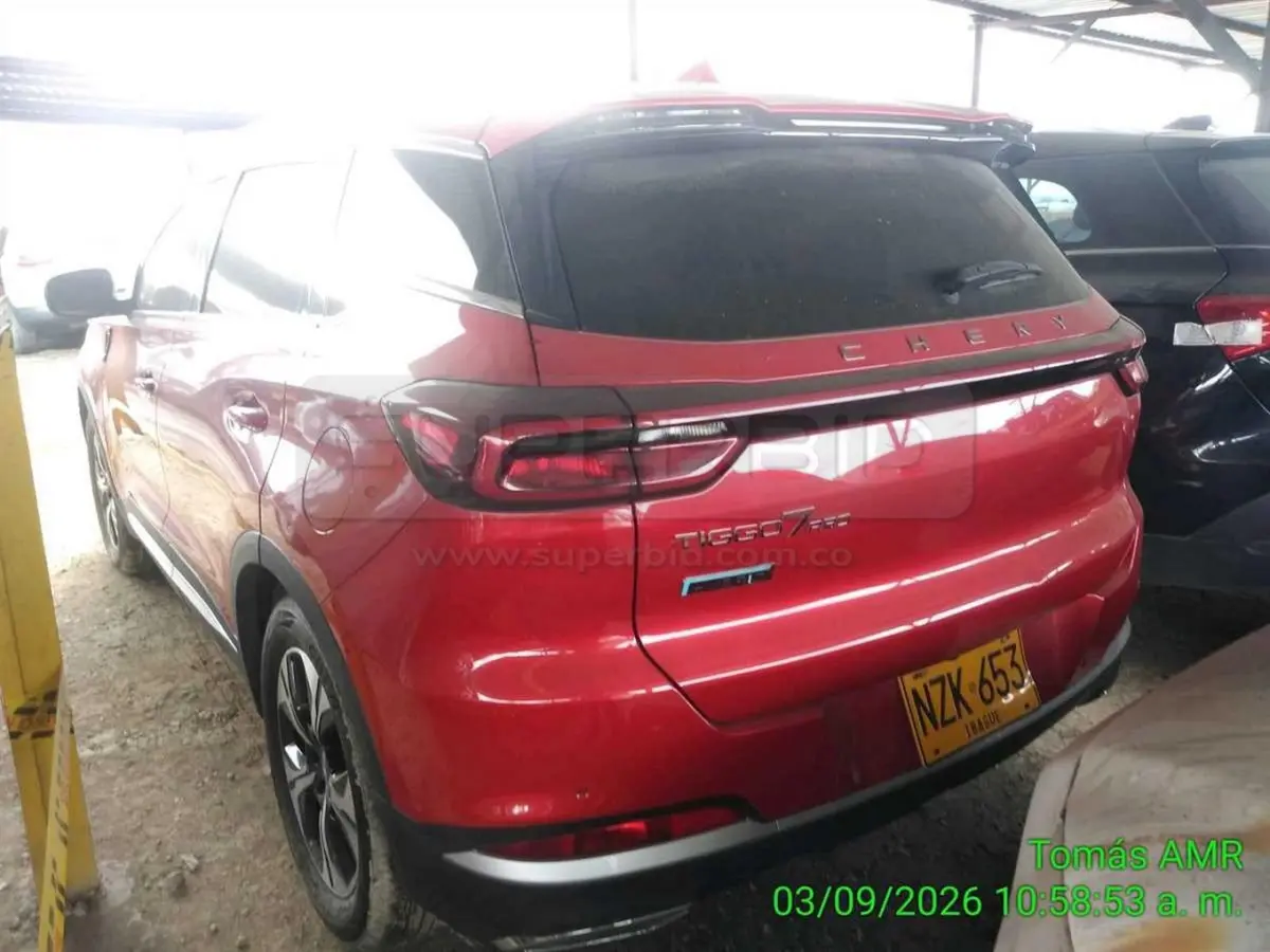 CHERY TIGGO 7 PRO MHEV LUXURY 6AB ABS CT AT 1498 CC MOD. 2025, PLACA: NZK653 Ubic.: MOSQUERA, CUNDINAMARCA — imagen 3 de 6