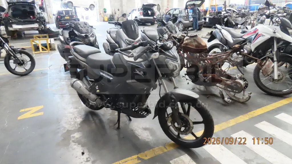 TVS RAIDER 125 MOD. 2026, PLACA: 2 Ubic.: Guarne(Antioquia)