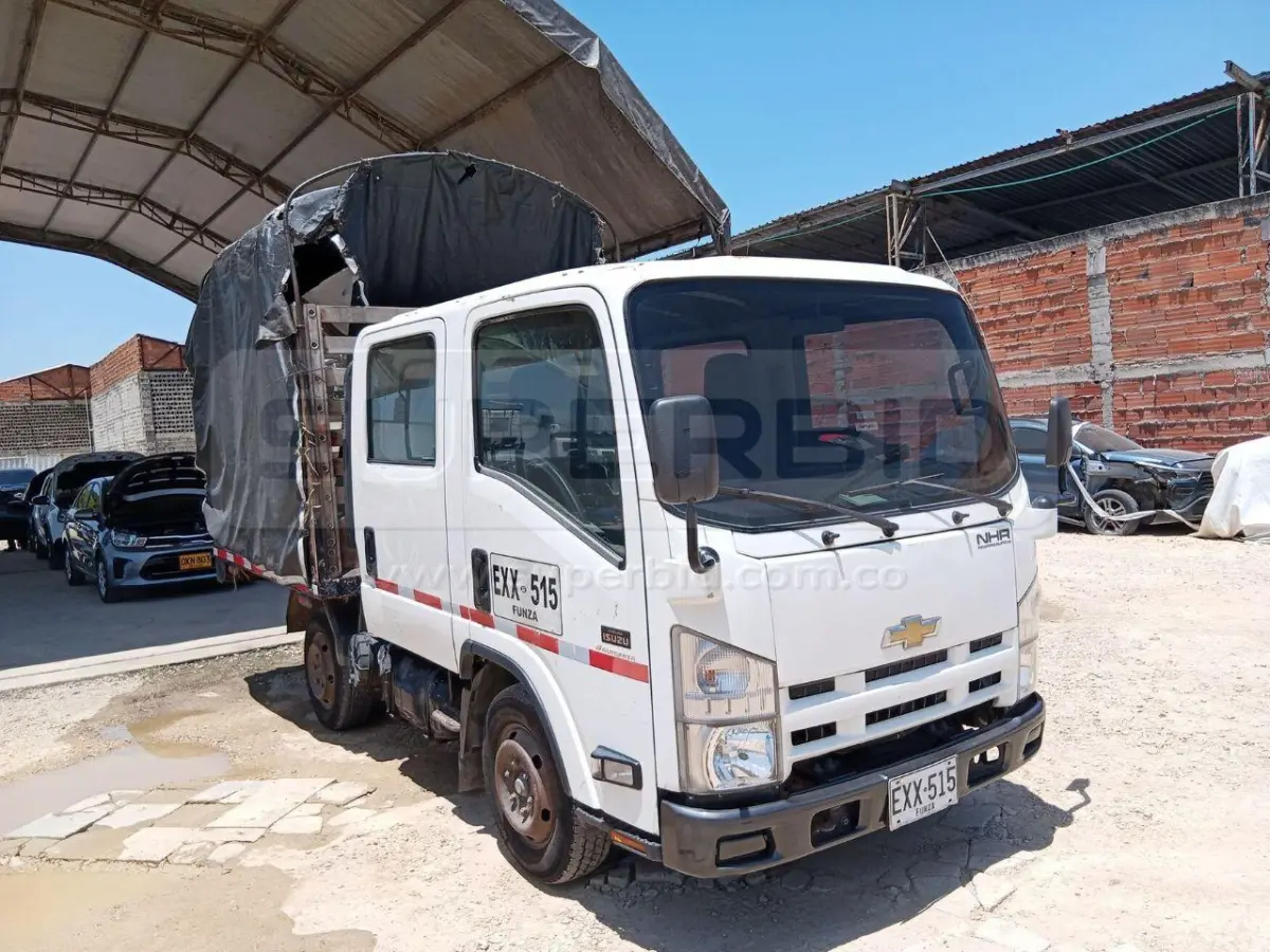 CHEVROLET NHR DOBLE CABINA REWARD EURO IV 2999 CC MOD. 2019, PLACA: EXX515 Ubic.: BARRANQUILLA — imagen 2 de 8