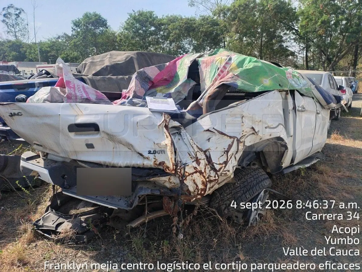 JAC JT8 CONFORT 4X4 MOD. 2023, PLACA: LQX562 Ubic.: CALI