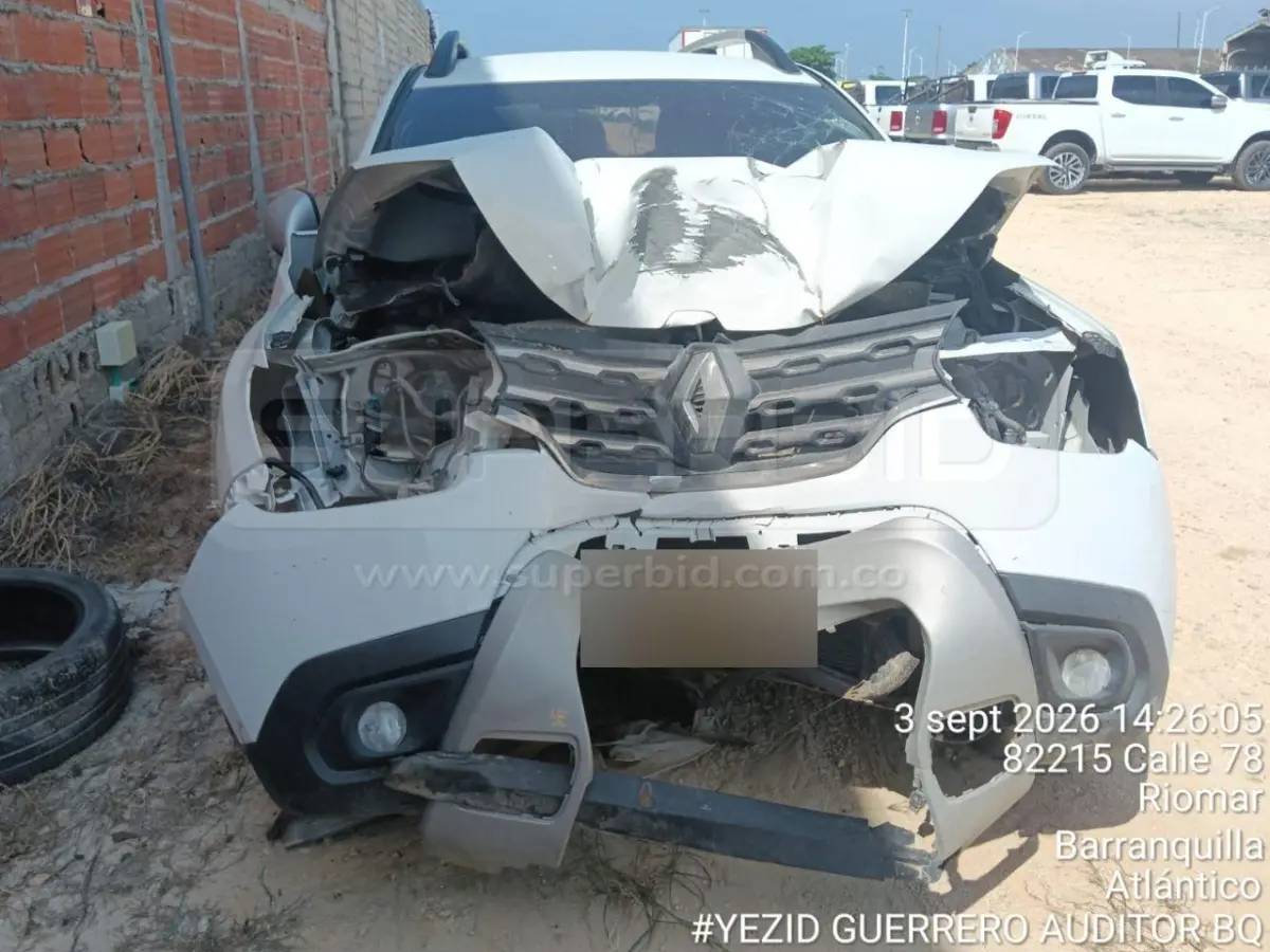 RENAULT NUEVA DUSTER INTENS 1.3T 4X2 CVT MOD. 2023, PLACA: LTO483 Ubic.: BARRANQUILLA