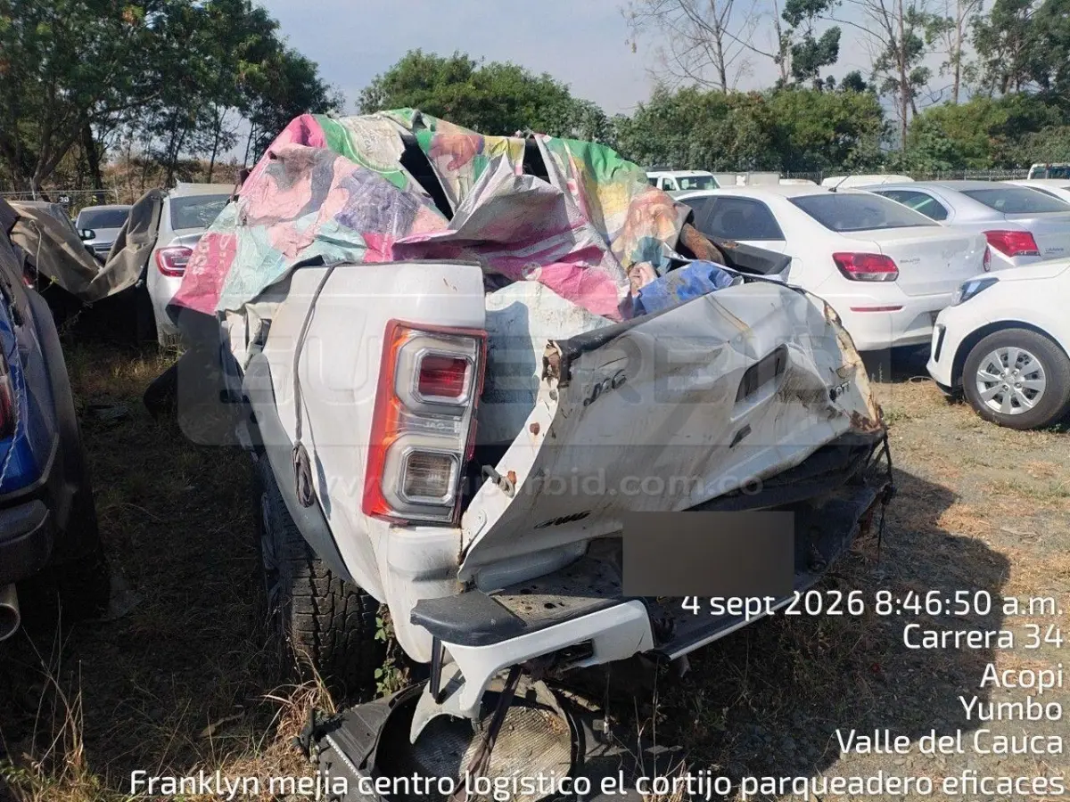 JAC JT8 CONFORT 4X4 MOD. 2023, PLACA: LQX562 Ubic.: CALI — imagen 7 de 7