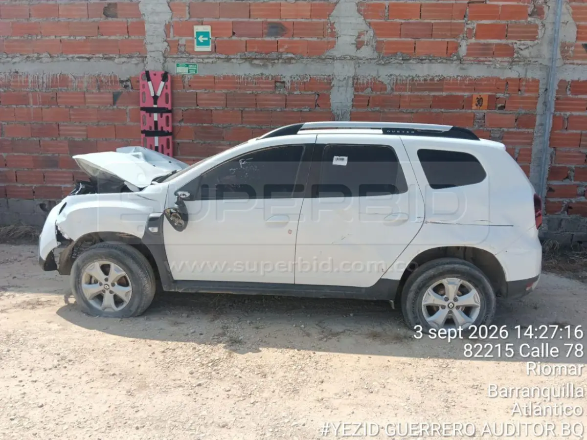 RENAULT NUEVA DUSTER INTENS 1.3T 4X2 CVT MOD. 2023, PLACA: LTO483 Ubic.: BARRANQUILLA — imagen 6 de 8
