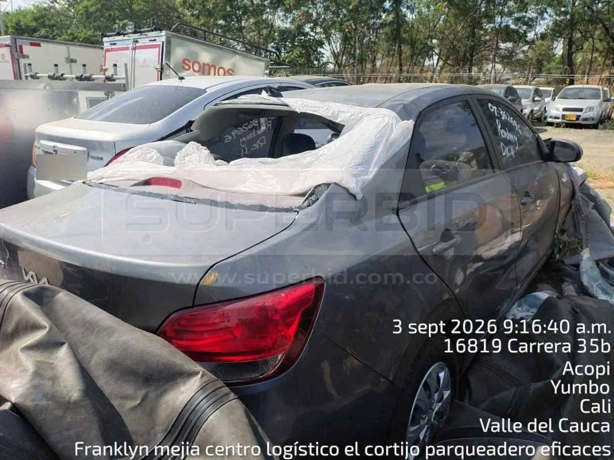 KIA SOLUTO EMOTION MT MOD. 2026, PLACA: POU774 Ubic.: CALI — imagen 5 de 7