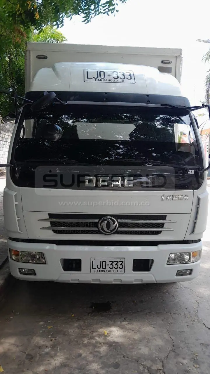 CAMION FURGON DONGFENG DFA1070SJ12N2 GNV MT 3856 CC, MOD. 2023, RP#2 PLACA: LJO333 Ubic.: BOGOTÁ D.C. — imagen 3 de 5