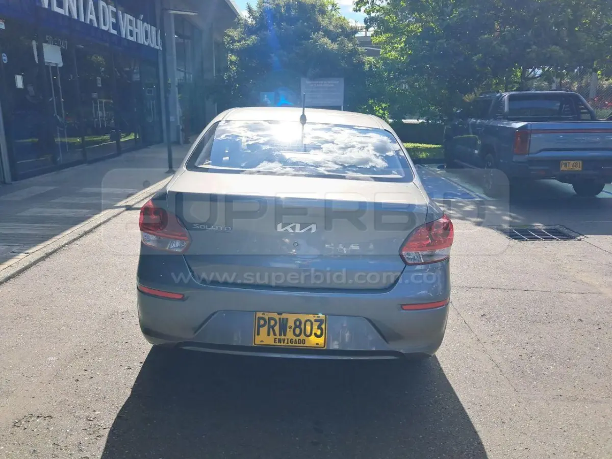 KIA SOLUTO EMOTION AT 1368 CC MOD. 2026, RP#2 PLACA: PRW803 Ubic.: CALDAS — imagen 7 de 8