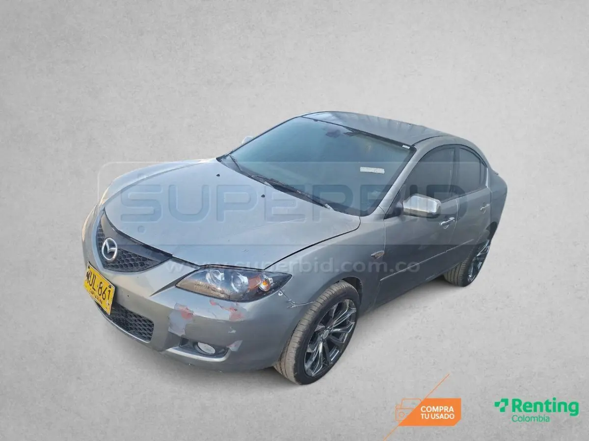 MAZDA 3 SEDAN 1.6 AUTOMÁTICO 1598 CC MOD. 2013, RP#3 PLACA: MUL861, BRP Ubic.: BOGOTÁ