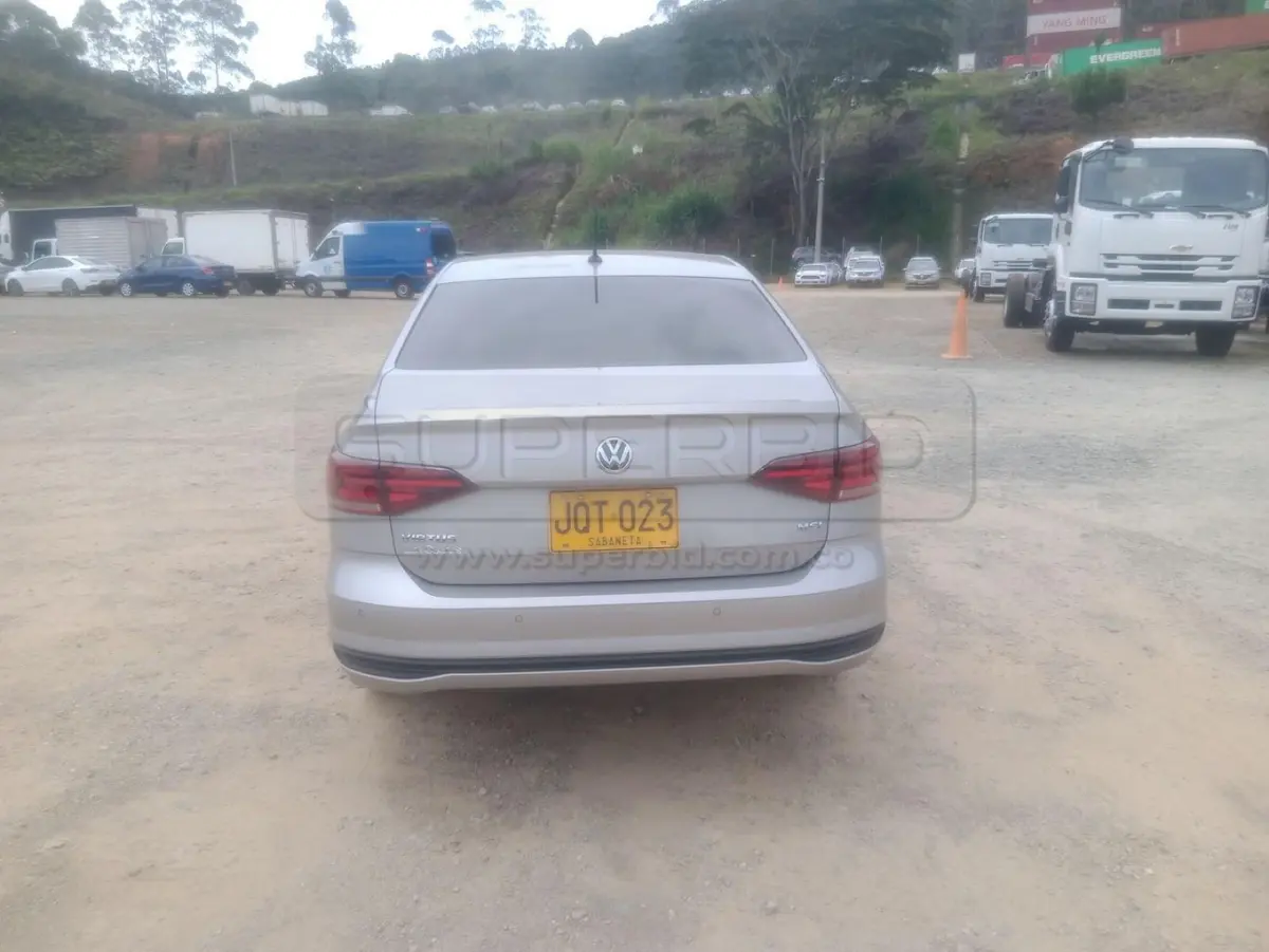 VOLKSWAGEN VIRTUS COMFORTLINE 1.6L 110HP 6AT 1598 CC MOD. 2021, RP#1 PLACA: JQT023 Ubic.: CALDAS — imagen 7 de 8