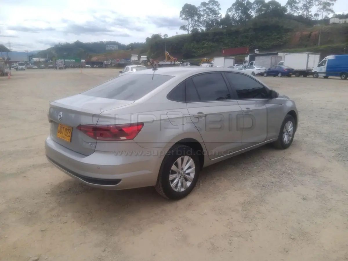VOLKSWAGEN VIRTUS COMFORTLINE 1.6L 110HP 6AT 1598 CC MOD. 2021, RP#1 PLACA: JQT023 Ubic.: CALDAS — imagen 8 de 8