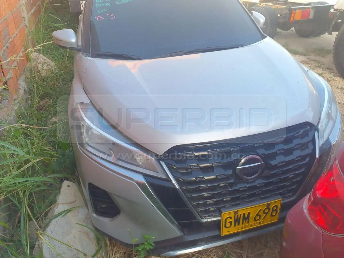 NISSAN KICKS EXCLUSIVE 1.6L 2WD AUT CVT 1600 CC MOD. 2022, RP#4 PLACA: GWM698, BRP Ubic.: BARRANQUILLA — imagen 2 de 8