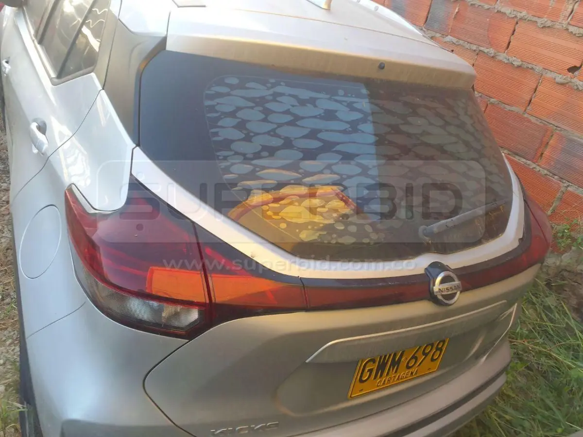 NISSAN KICKS EXCLUSIVE 1.6L 2WD AUT CVT 1600 CC MOD. 2022, RP#4 PLACA: GWM698, BRP Ubic.: BARRANQUILLA — imagen 7 de 8