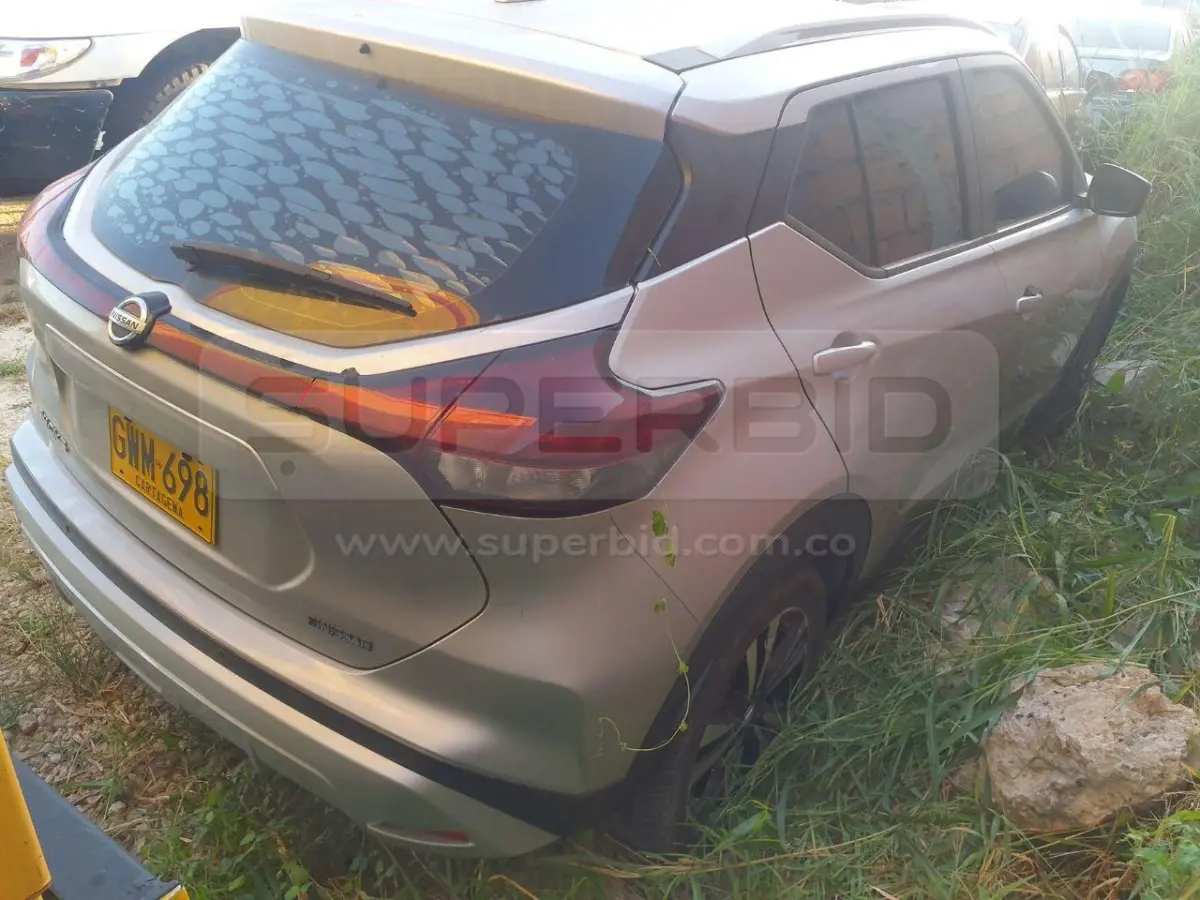 NISSAN KICKS EXCLUSIVE 1.6L 2WD AUT CVT 1600 CC MOD. 2022, RP#4 PLACA: GWM698, BRP Ubic.: BARRANQUILLA — imagen 8 de 8