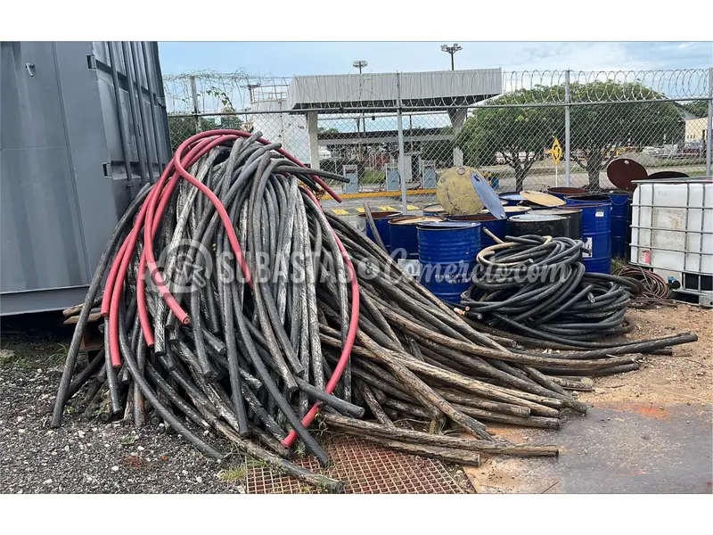 Chatarra de Cable en Diferentes Dimensiones y Geometrías en Barrancabe